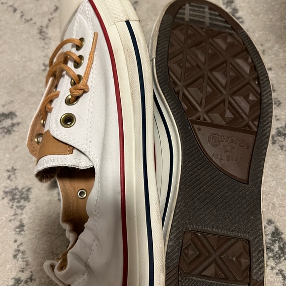 Converse Chuck Taylor Shoreline Slip-On Sneakers Size 11 White Very Gently Worn - Picture 5 of 5